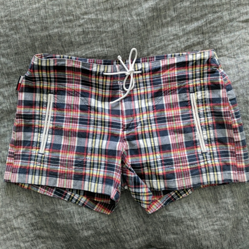 Tommy Jeans plaid shorts